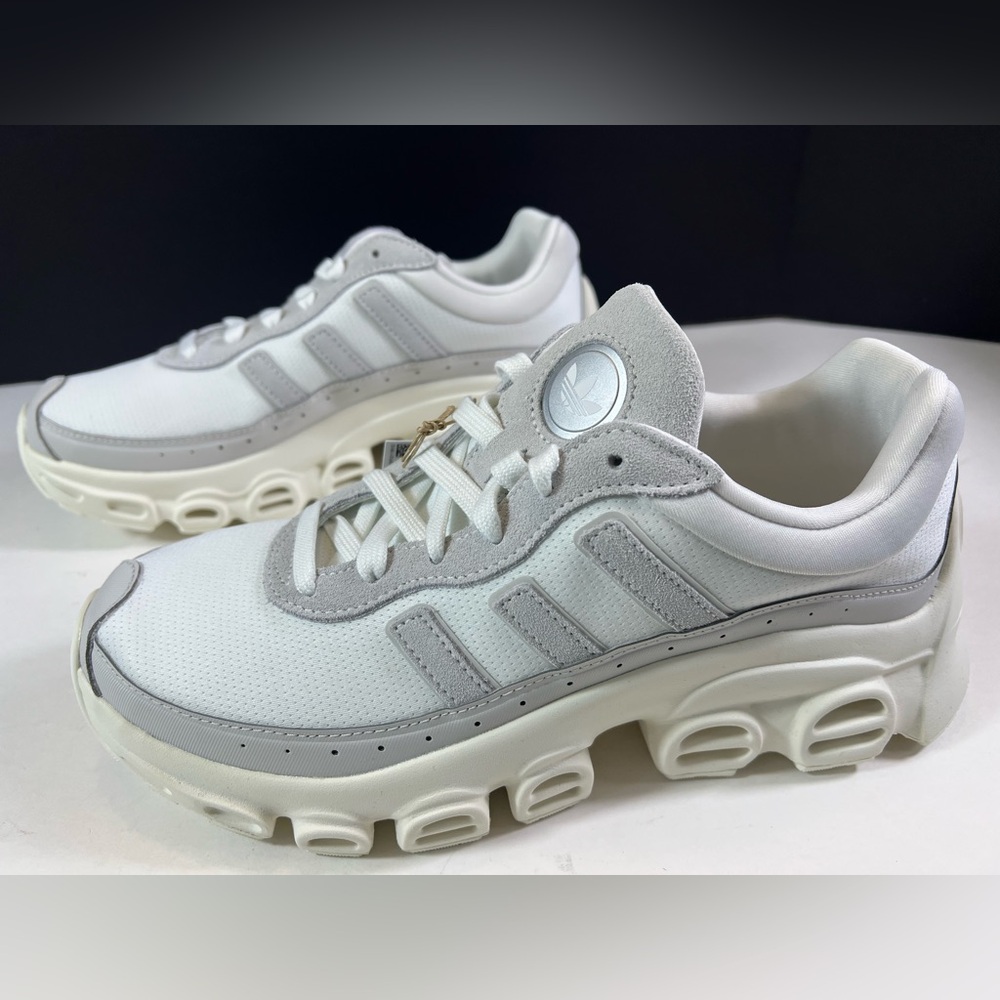 🆕 Adidas Originals Adifom Megaride in White and Grey Sneakers Women’s Size: 9 - Picture 5 of 15